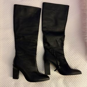 Black Heeled Boots